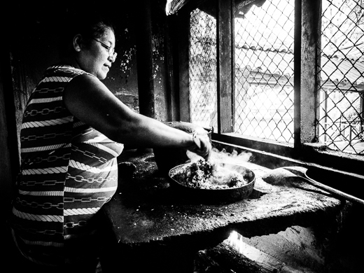 La donna del Gallo Pinto