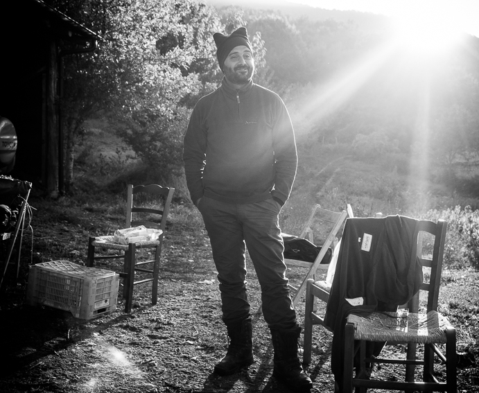 Il sole scavalca il crinale