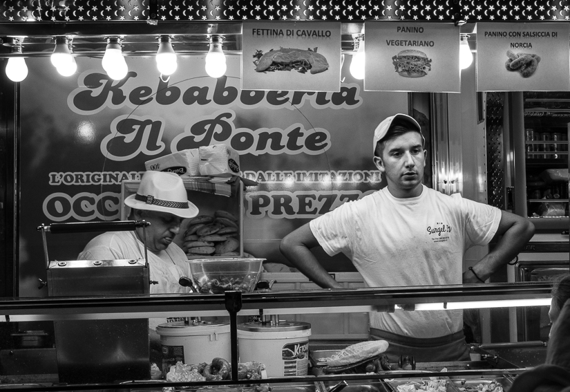 Kebab e salsiccia di Norcia